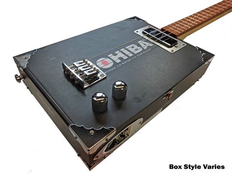 electric cigar box guitar making kits|3 string cigar box kits.